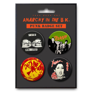 Anarchy In The UK, Punk Badge Set