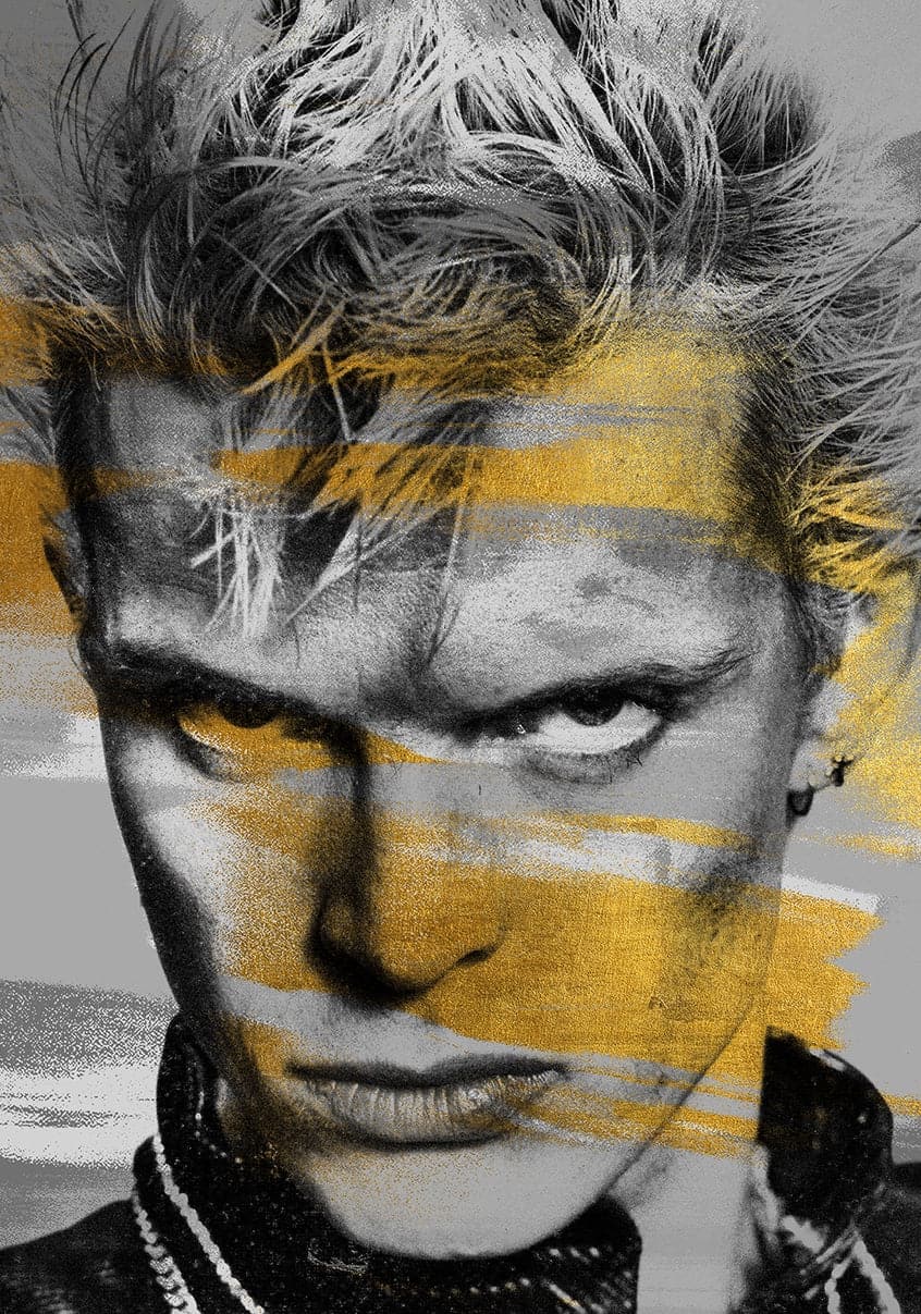 Billy Large Singer Billy, Large Canvas art print by Anthony Freeman | Enter Gallery
