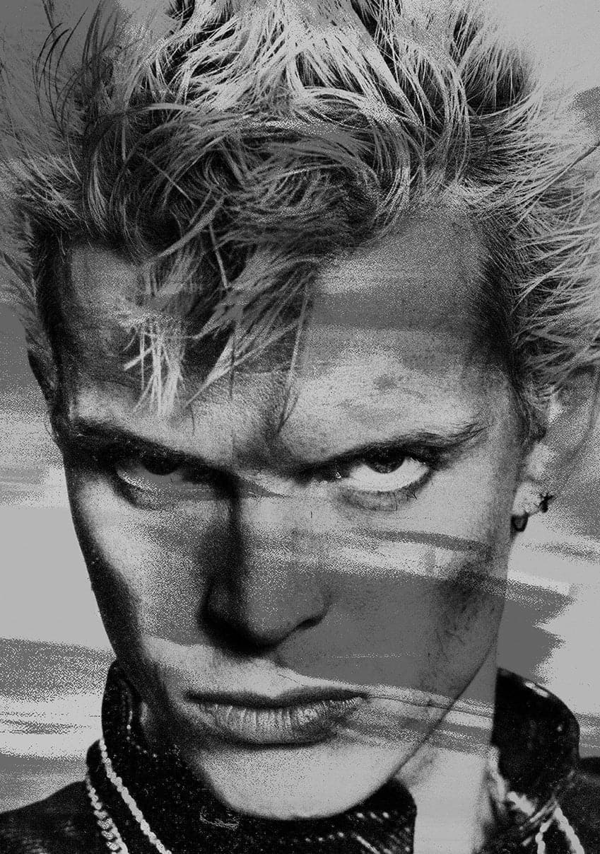 Billy Large Singer Billy, Large Canvas art print by Anthony Freeman | Enter Gallery