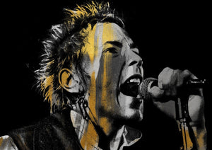 Johnny Rotten, Large Canvas