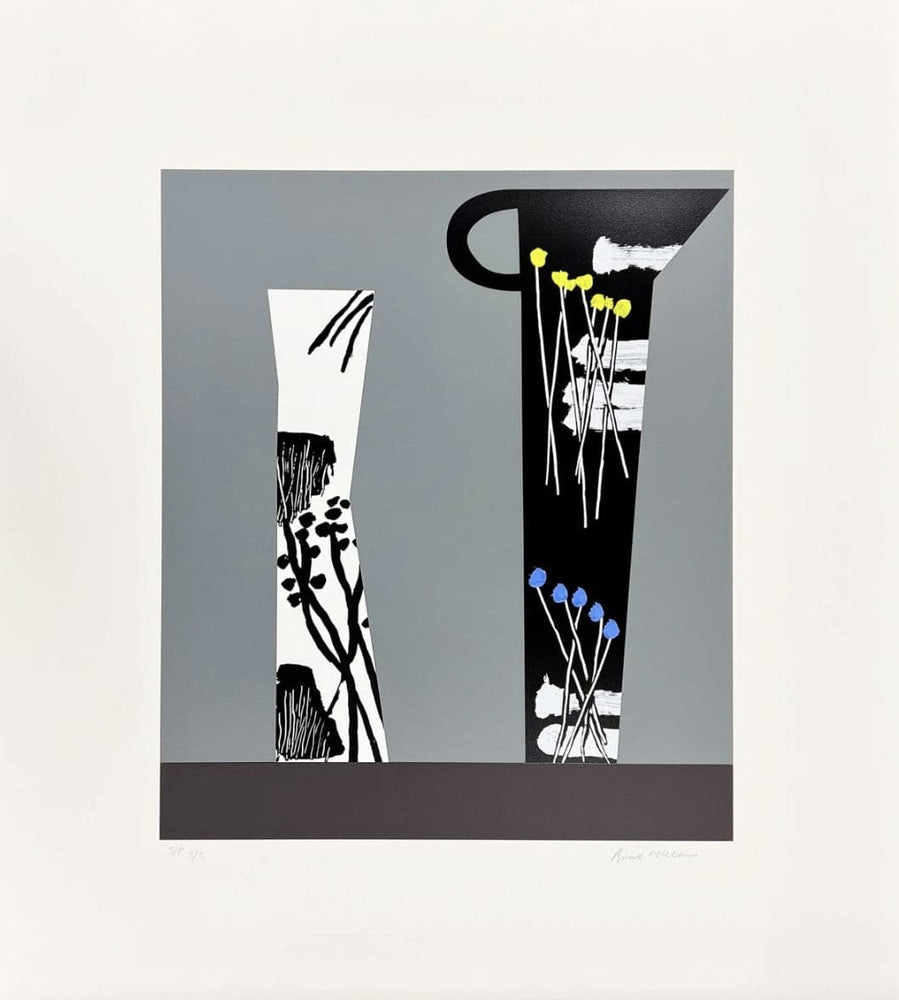A Jug, A Vase and A Grey Interior, 2023