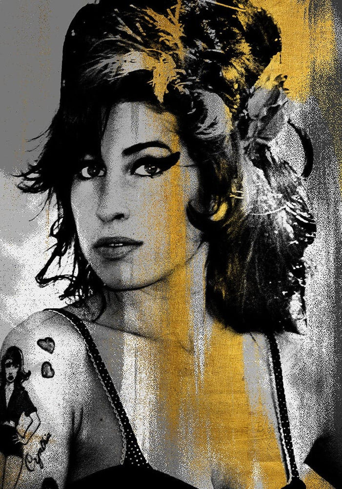 Amy Ten Years, Large Canvas