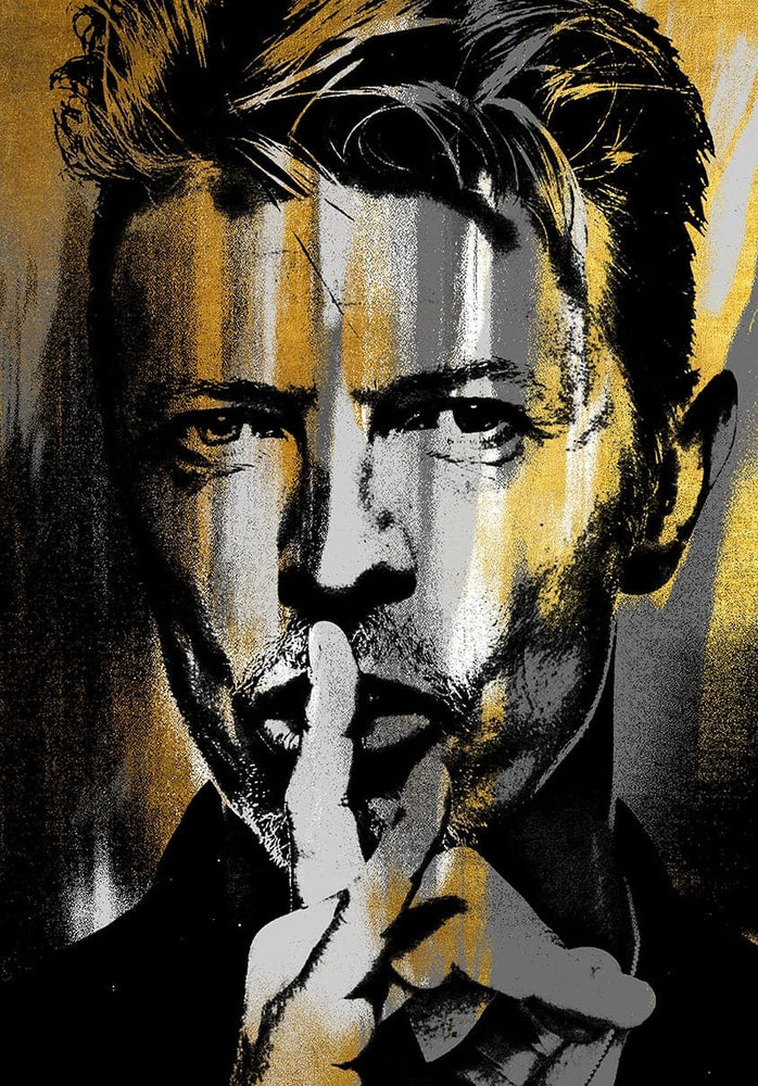 David Bowie Shhh, Large Canvas