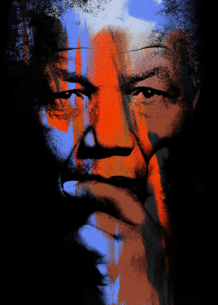 Nelson Mandela, Large Canvas