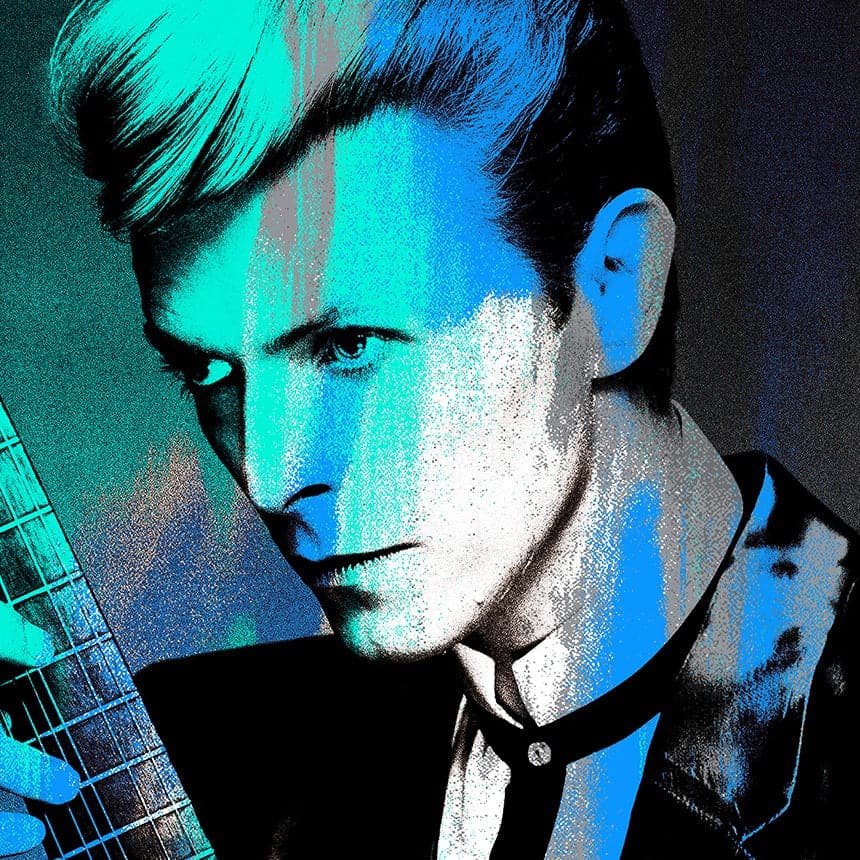 Bowie 82, Large Canvas