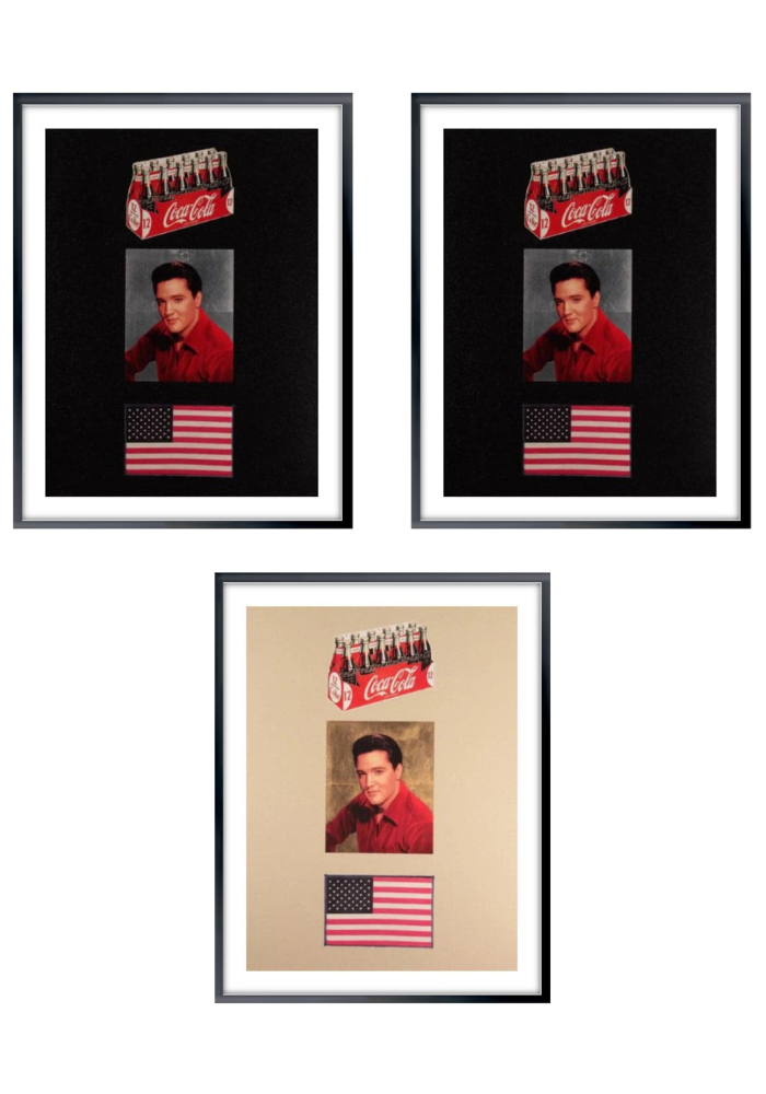 Framed (BTP) American Trilogy 2012, Set of 3 Prints