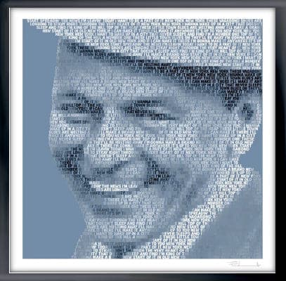 Framed Frank Sinatra