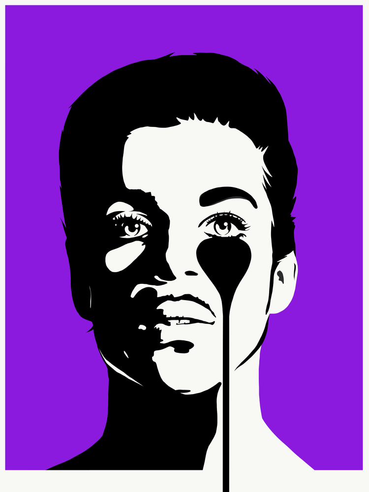 Prince Print, Purple Rain artwork by Pure Evil 