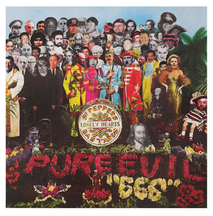FRAMED Sgt Pepper’s Lonely Hearts Bastards - Special Edition artwork by Pure Evil 