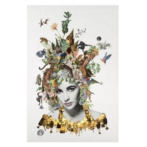 Violet (Mini Print) artwork by Maria Rivans 