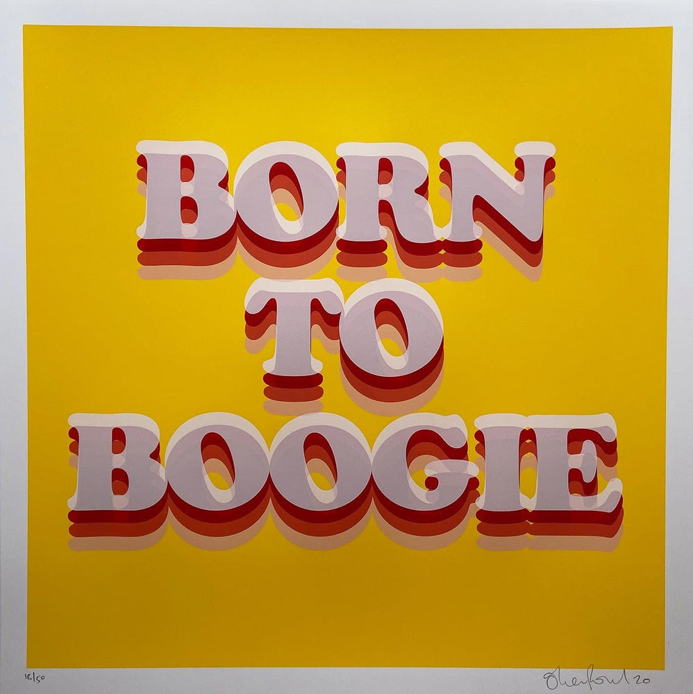 Born to Boogie artwork by Oli Fowler 