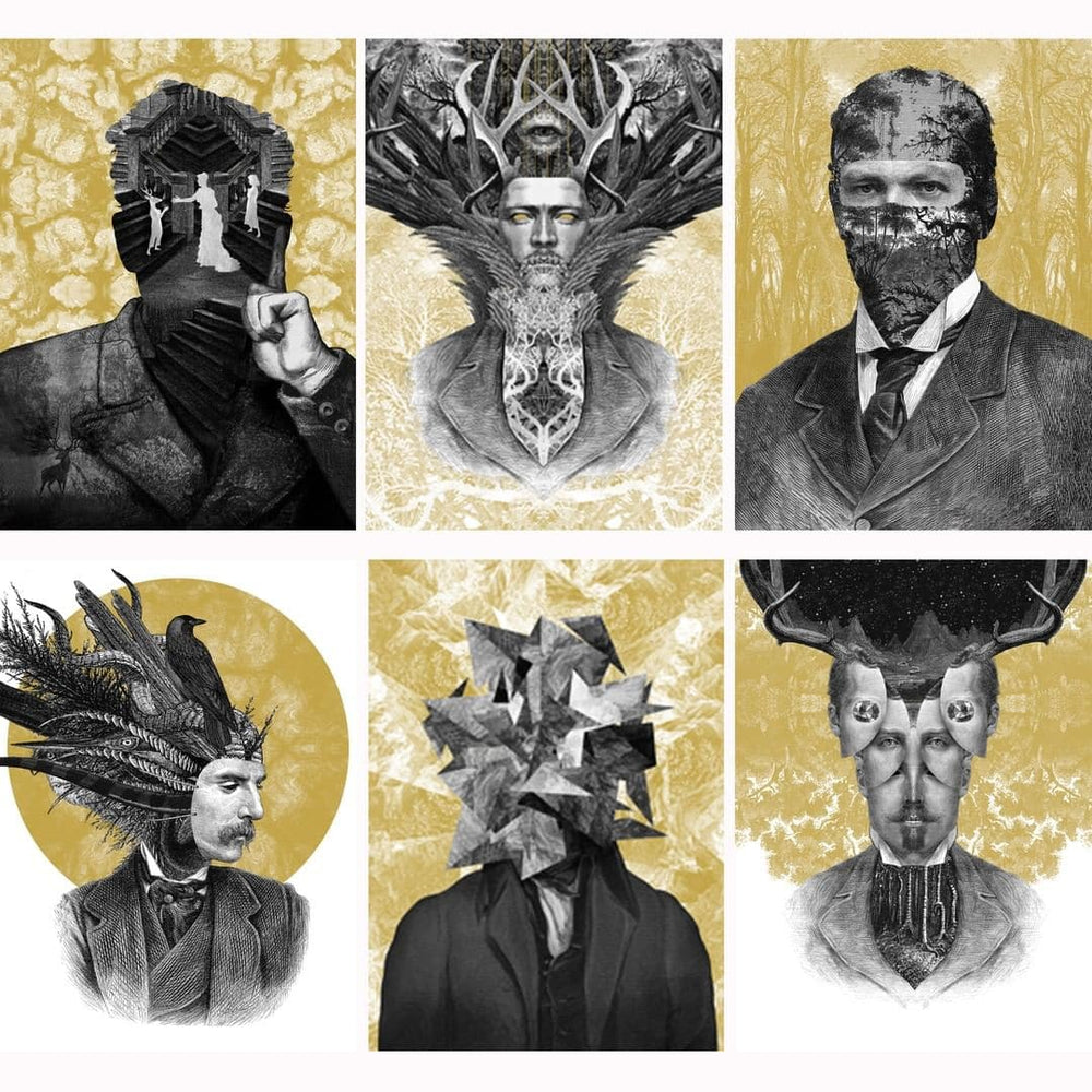 Six Men - Box Set artwork by Dan Hillier 