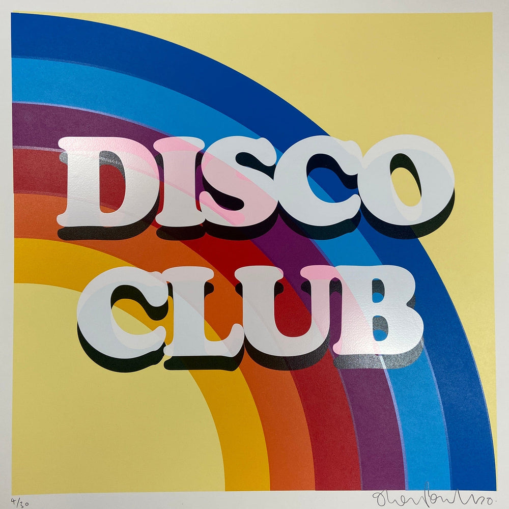 Disco Club artwork by Oli Fowler 