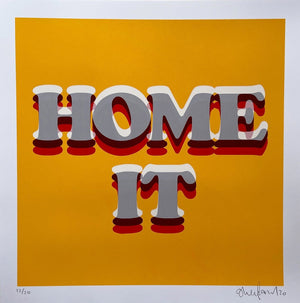 Home It artwork by Oli Fowler 