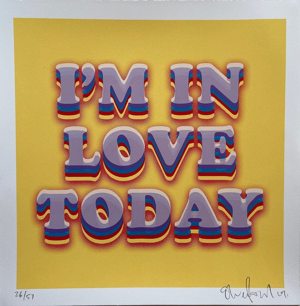 I'm in Love artwork by Oli Fowler 