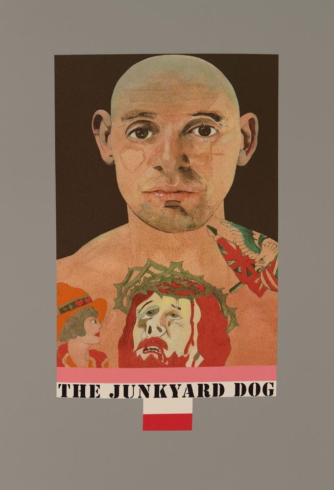 The Junkyard Dog artwork by Peter Blake 