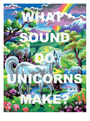 What Sound Do Unicorns Make? artwork by Benjamin Thomas Taylor 