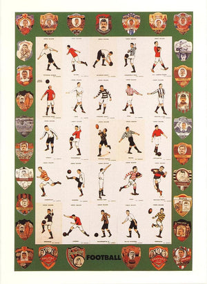 F is for Football artwork by Peter Blake 