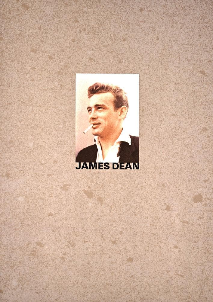 J is for James Dean artwork by Peter Blake 