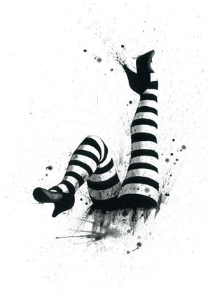 Stripy Legs artwork by Richard Berner 