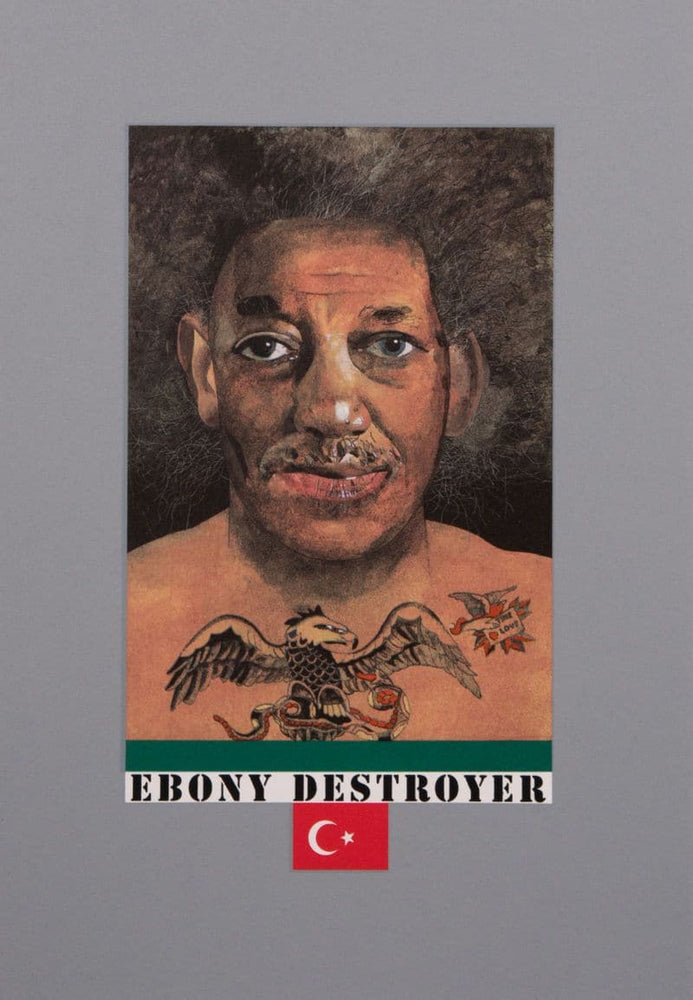 Ebony Destroyer artwork by Peter Blake 