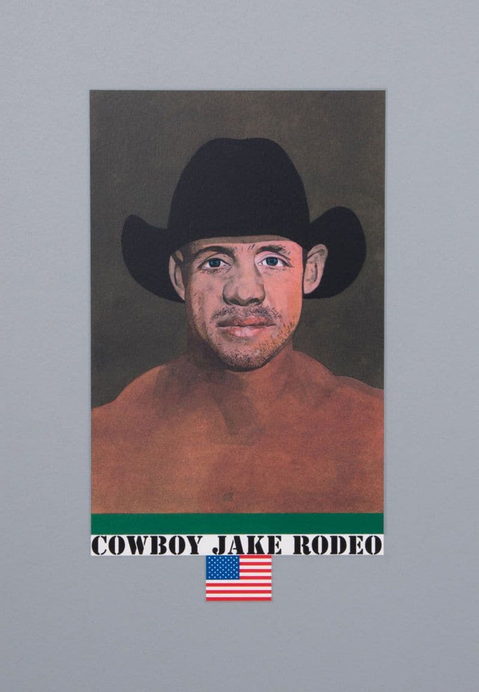 Cowboy Jake Rodeo artwork by Peter Blake 