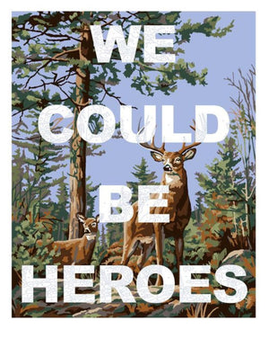 We Could Be Heroes artwork by Benjamin Thomas Taylor 