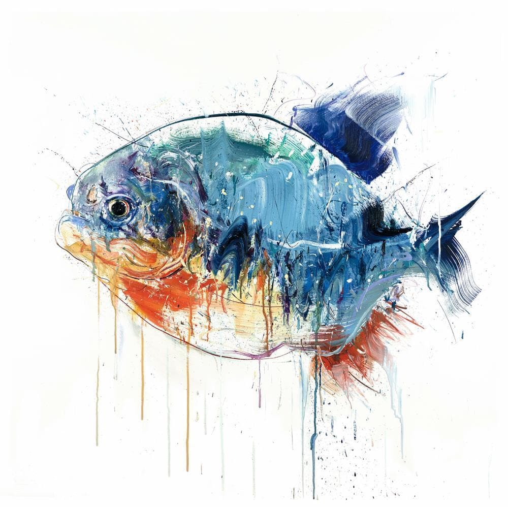 Piranha XL artwork by Dave White 