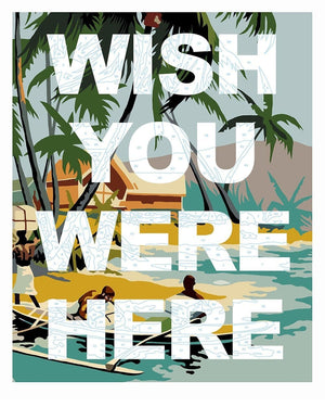 Wish You Were Here II artwork by Benjamin Thomas Taylor 