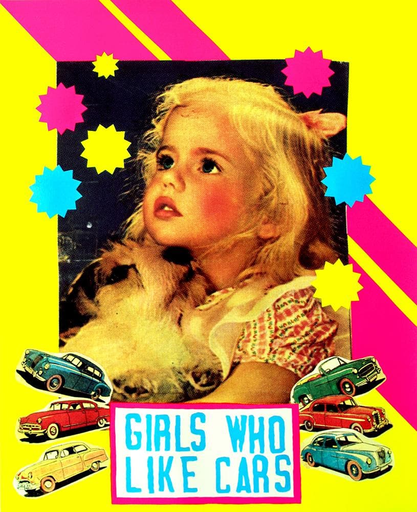 Girls Who Like Cars artwork by Magda Archer 