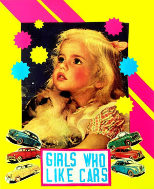 Girls Who Like Cars artwork by Magda Archer 