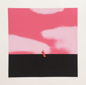Not Too Bad - Pink art print by Euan Roberts | Enter Gallery