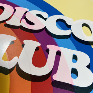 Disco Club artwork by Oli Fowler 