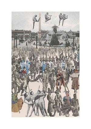 Dancing Place de la Concorde artwork by Peter Blake 